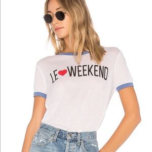 Wildfox couture le weekend t shirt
